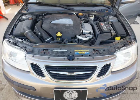 2007 Saab 9-3 Aero from USA, damaged, VIN YS3FH71U376110604